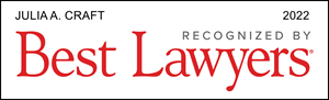 BEST LAWYER JULIA CRAFT 2022 AWARD